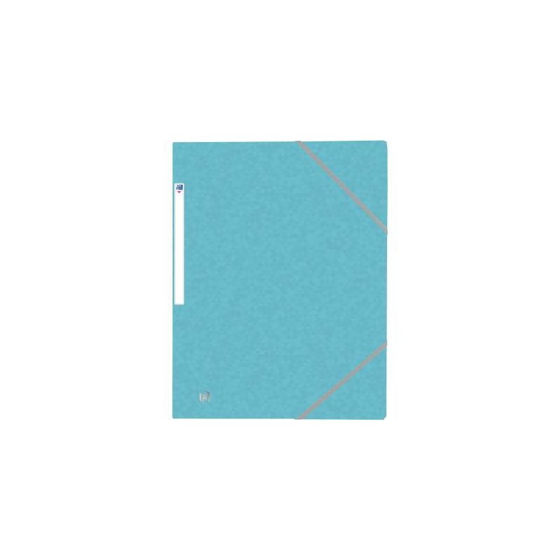 Achetez Chemise 3 rabats à élastiques TOP FILE+ en carte lustrée 4/10e 390g, bleu clair 400114327..