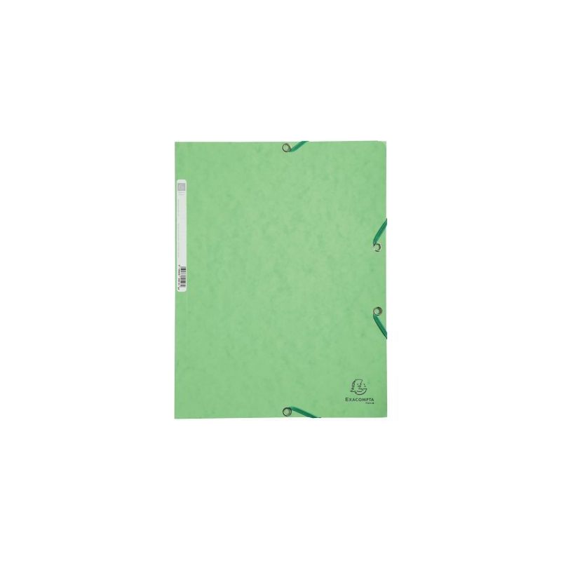 Achetez Chemise 3 rabats à élastiques en carte lustrée 400g, vert 55513E EXACOMPTA pas cher sur M.. Achetez Chemise 3 rabats à élastiques en carte lustrée 400g, vert 55513E EXACOMPTA pas cher sur M..