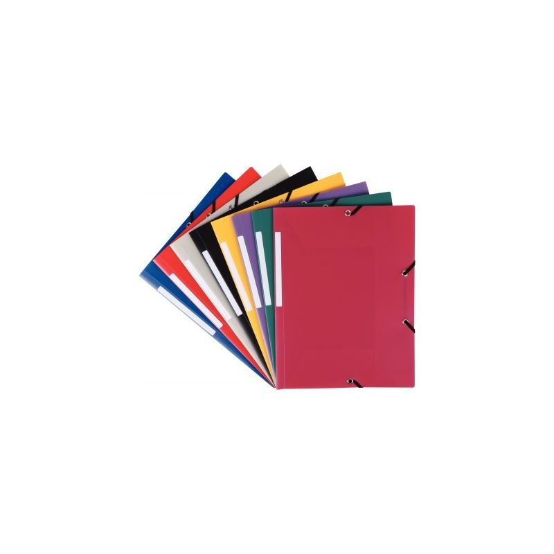 Achetez Chemise 3 rabats à élastiques en polypropylène opaque 4/10ème, format 24x32 cm, bordeaux.. Achetez Chemise 3 rabats à élastiques en polypropylène opaque 4/10ème, format 24x32 cm, bordeaux..