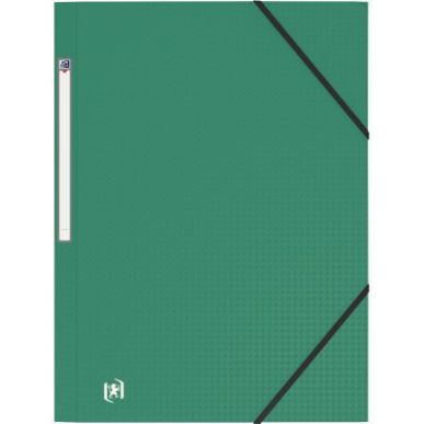 Achetez Chemise 3 rabats à élastiques MEMPHIS en polypropylène opaque 5/10ème, coloris vert 1002..