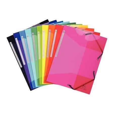 Achetez Chemise 3 rabats à élastiques IDERAMA PP, coloris assortis 55670E IDERAMA EXACOMPTA pas ch..