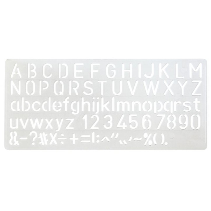 TRACE LETTRES 10MM SIG 06155