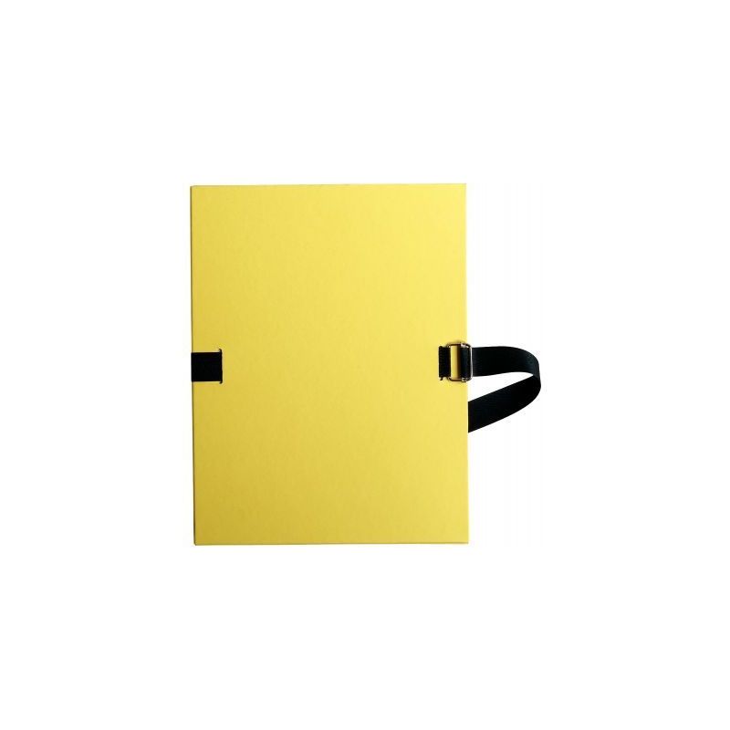 Achetez Chemise à dos extensible avec sangle FOREVER papier recyclé, format 24x32 cm, jaune 38006H..