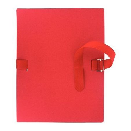 Achetez Chemise extensible à  sangle qualité toilée format 24x32 cm rouge 1302-RG pas cher sur M..