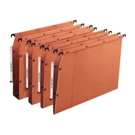 Achetez Paquet de 25 dossiers suspendus AZV Ultimate pour armoire dos fond 30 mm orange 100330475 HA..