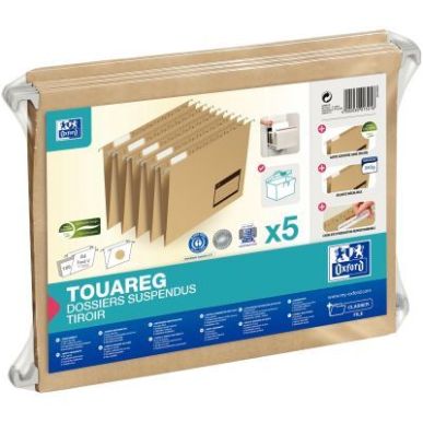 Achetez Paquet de 5 dossiers suspendus TOUAREG pour tiroir, dos V 400076115 TOUAREG HAMELIN pas cher..