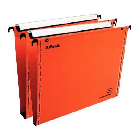 Achetez Paquet de 10 dossiers suspendus ESSELTE en kraft recyclé 240g pour tiroir, dos 15 et 30 mm,..