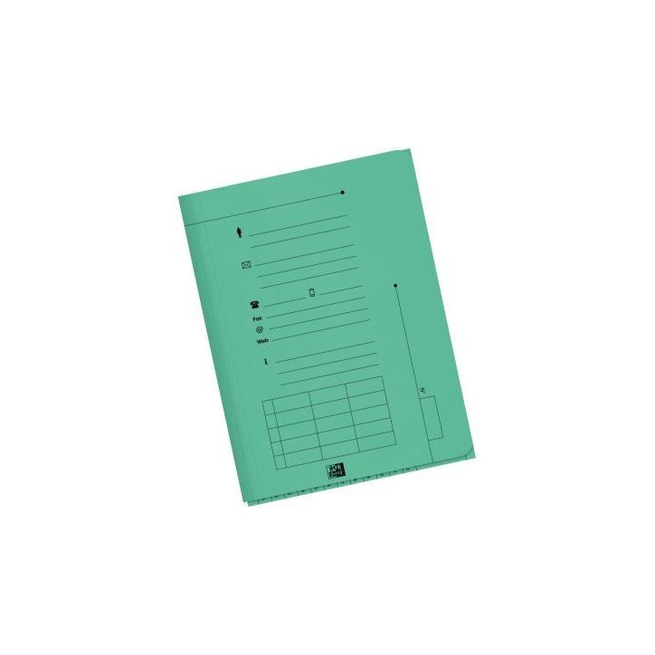 Paquet de 25 chemises HV pour dossiers suspendus, vert 100090072 HAMELIN