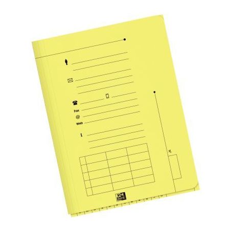 Achetez Paquet de 25 chemises HV pour dossiers suspendus, jaune 100090073 HAMELIN pas cher sur Ma Re..