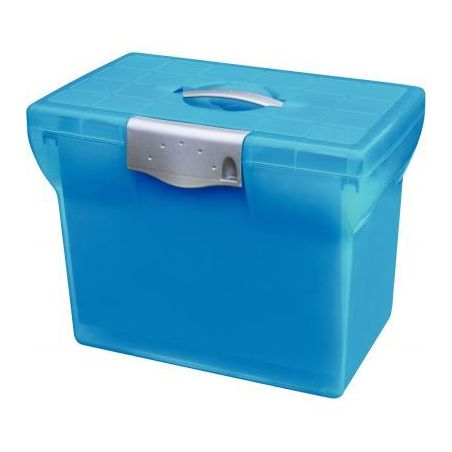Achetez Valise en polypropylène OXFORD Class'N Go + 5 dossiers suspendus, bleu 100330256 OXFORD HAM..