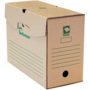 Achetez Paquet de 50 boites d'archives 32x24cm dos 15cm GREEN 62610 pas cher sur Ma Rentrée Scolair..
