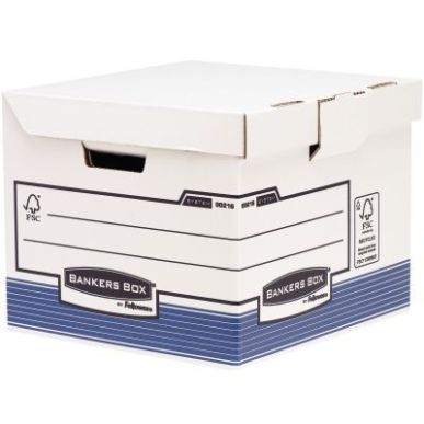 Achetez Paquet de 10 containers cube blancs 0021601 BANKERS BO FELLOWES pas cher sur Ma Rentrée Sco..