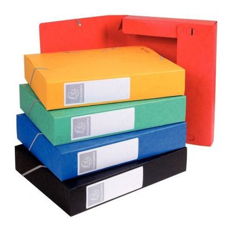 Achetez Carton de 10 boîtes de classement CARTOBOX en carte lustrée 7/10ème, dos de 60 mm, colori..