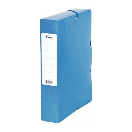 Achetez PERGAMY Boîte de classement à  élastique en carte lustrée 7/10, 600g. Dos 60mm. Coloris..