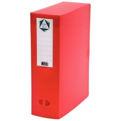 Achetez PERGAMY Boîte de classement dos de 10 cm, en polypropylène 7/10e. Coloris rouge pas cher s..