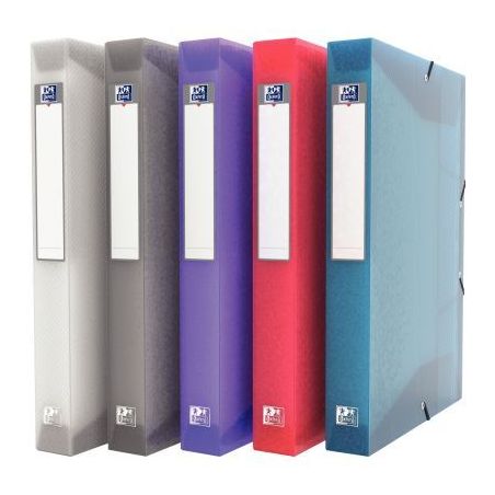 Achetez Carton de 9 boites de classement HAWAÏ en polypropylène, dos de 40 mm, couleurs assorties ..