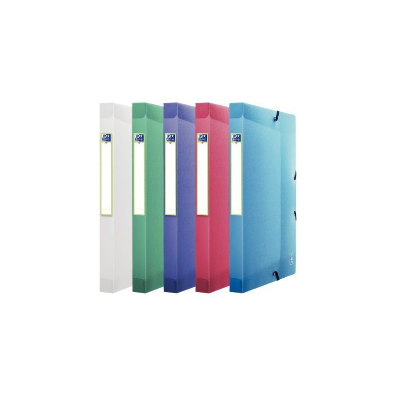 Achetez Boite de classement en polypropylène 2ND LIFE, dos 25 mm, coloris assortis 400059471 2DE LI..