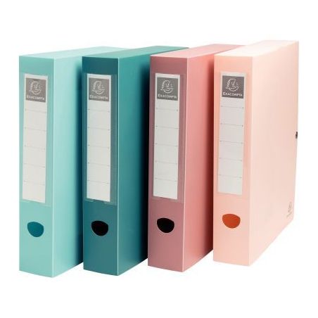 Achetez Boîte de classement SKANDI en polypropylène recyclé, dos 6 cm, coloris assortis 89270E SK..