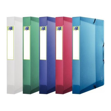 Achetez Boite de classement en polypropylène 2ND LIFE, dos 40 mm, coloris assortis 400071321 2DE LI..