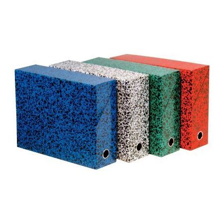 Achetez Boite de transfert papier marbré, dos 9 cm, blanc 89726E EXACOMPTA pas cher sur Ma Rentrée..