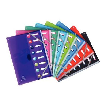 Achetez Trieur 8 compartiments IDERAMA en polypropylène, coloris assortis 58670E IDERAMA EXACOMPTA ..