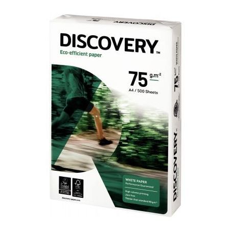 Achetez Ramette de 500 feuilles de papier blanc 75g de format A4 DISCOVERY DISCOV A4 75G DISCOVERY p..