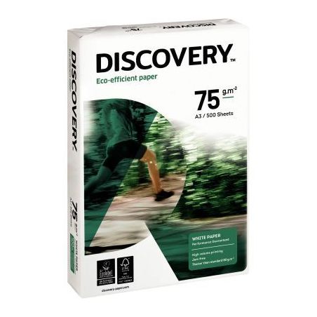 Achetez Ramette de 500 feuilles de papier blanc 75g de format A3 DISCOVERY DISCOV A3 75G DISCOVERY p..