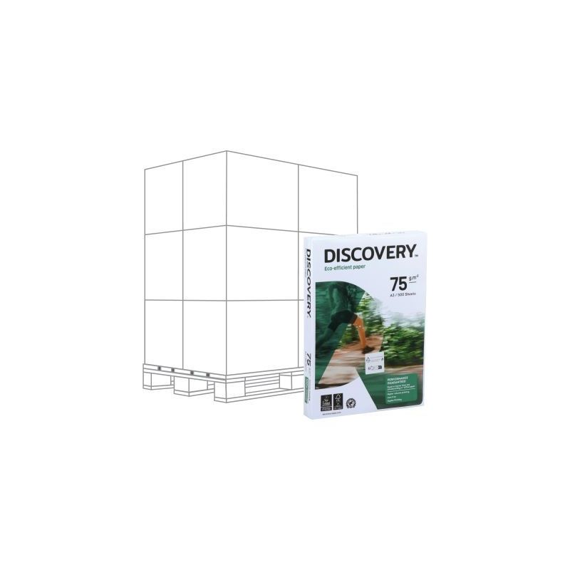 Achetez Palette de 120 ramettes de 500f format A3 75g blanc DISCOVERY 47776X120 DISCOVERY pas cher s.. Achetez Palette de 120 ramettes de 500f format A3 75g blanc DISCOVERY 47776X120 DISCOVERY pas cher s..