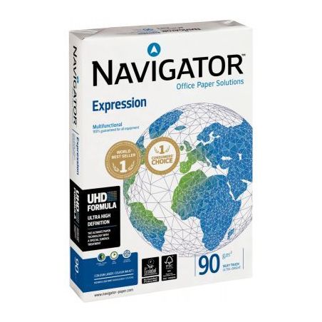 Achetez NAVIGATOR Ramette 500 feuilles papier extra Blanc Navigator Expression A4 90G CIE 169 pas ch..