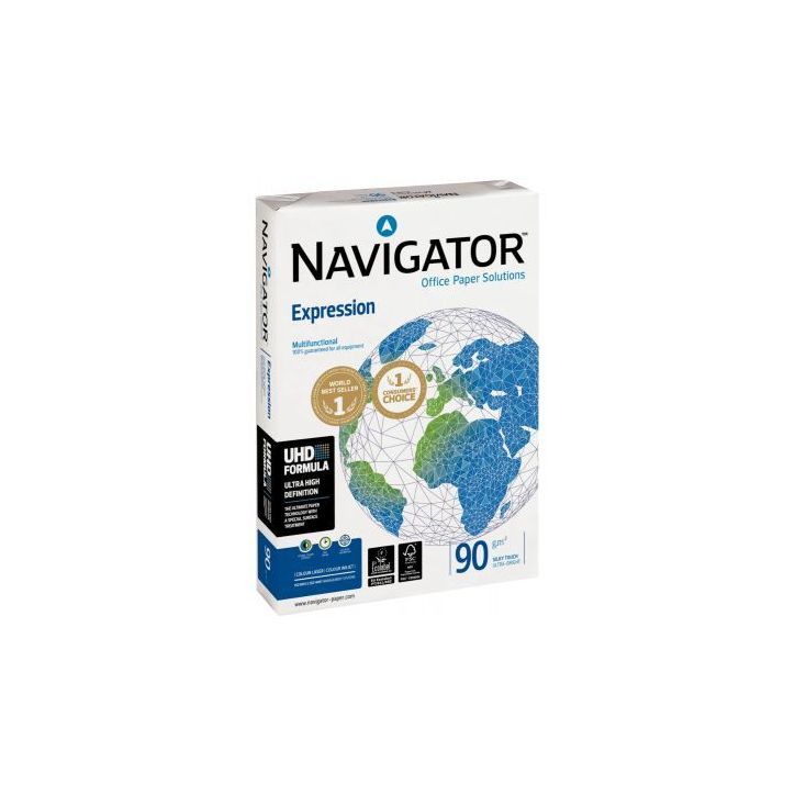 NAVIGATOR Ramette 500 feuilles papier extra Blanc Navigator Expression A3 90G CIE 169