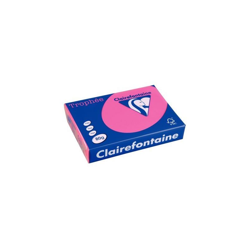 Achetez Carton de 3 ramettes de 500 feuilles format A3 80g fuchsia CLAIREFONTAINE 36823 X3 TROPHEE C.. Achetez Carton de 3 ramettes de 500 feuilles format A3 80g fuchsia CLAIREFONTAINE 36823 X3 TROPHEE C..