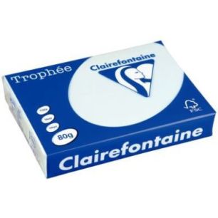 Achetez CLAIREFONTAINE Ramette de 500 feuilles papier couleur TROPHEE 80 grammes format A3 Bleu 1881..