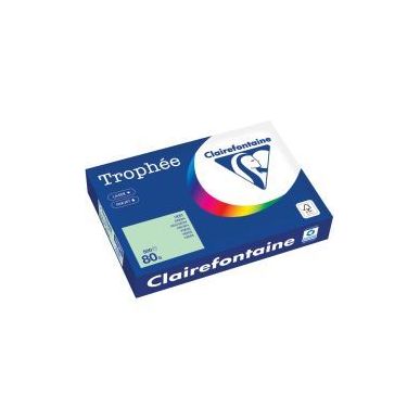 Achetez Carton de 5 ramettes de 500 feuilles format A4 80g vert CLAIREFONTAINE 1975PCX5 TROPHEE CLAI..
