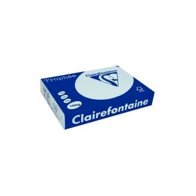 Achetez CLAIREFONTAINE Ramette de 250 feuilles papier couleur TROPHEE 160 grammes format A4 Bleu 263..