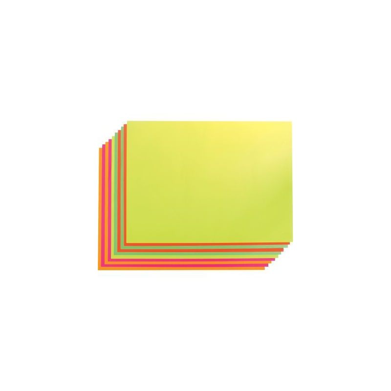 Achetez Paquet de 10 feuilles affiches 90g 60x80cm fluo assortis 293996MAJUSC CLAIREFONTAINE pas che..
