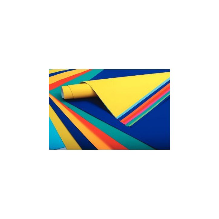 Paquet de 25 feuilles affiche couleurs éclatantes 75g format 60x80cm couleur blanc 2-001-10-27