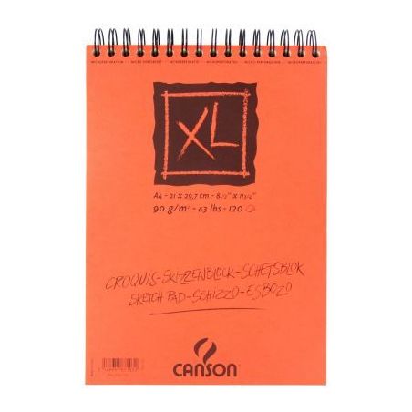 Achetez Album à  spirale Croquis XL 120 feuilles, format 21x29,7 cm 90 g C200787103 CANSON pas che..