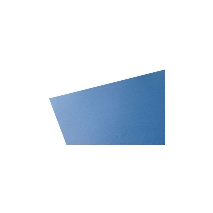 Paquet de 10 feuilles papier dessin couleur format 50x65 cm 160 g bleu France 50X65/16010BL