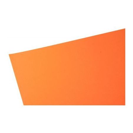 Achetez Paquet de 10 feuilles papier dessin couleur format 50x65 cm 160 g orange vif 50X65/160/10O p..