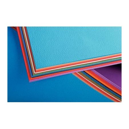 Achetez Paquet de 24 feuilles de papier couleur 160g 50x65cm assortis 93750C CLAIREFONTAINE pas cher..