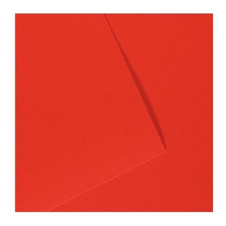 Achetez Paquet de 10 feuilles mi-teinte format 50x65 coloris rouge vif C31032S110 CANSON pas cher su..