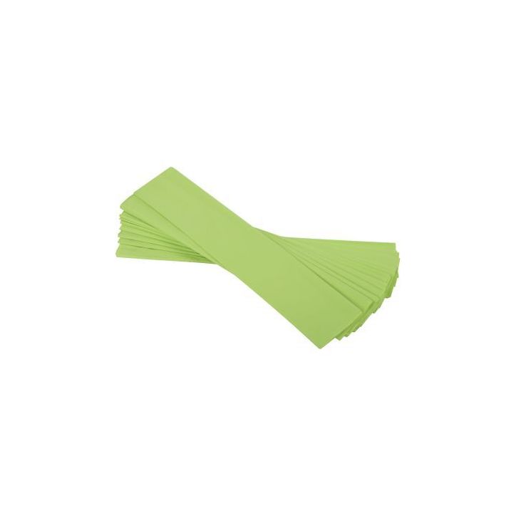 Paquet de 10 feuilles crépon ordinaire 200x50 cm  vert clair 2123
