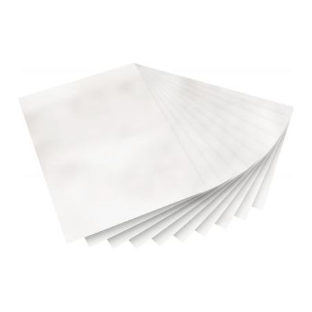 Achetez Pochette de 10 feuilles transparentes électrostatiques pour vitrail format 23 x 33 cm 45023..