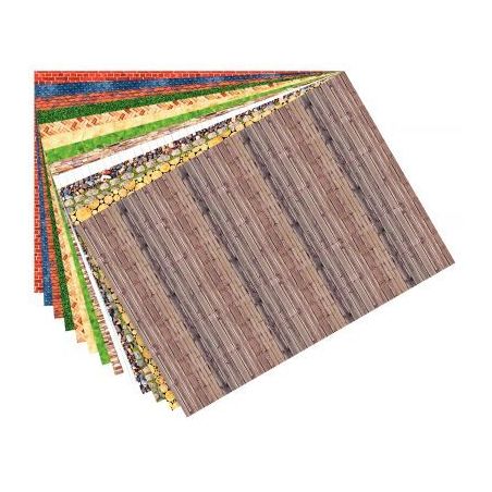 Achetez Paquet de 13 feuilles de papier motif structures assorties format 50 x 70 cm 48199 pas cher ..