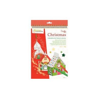 Achetez Carnet calendrier de l'avent a colorier GY123C pas cher sur Ma Rentrée Scolaire