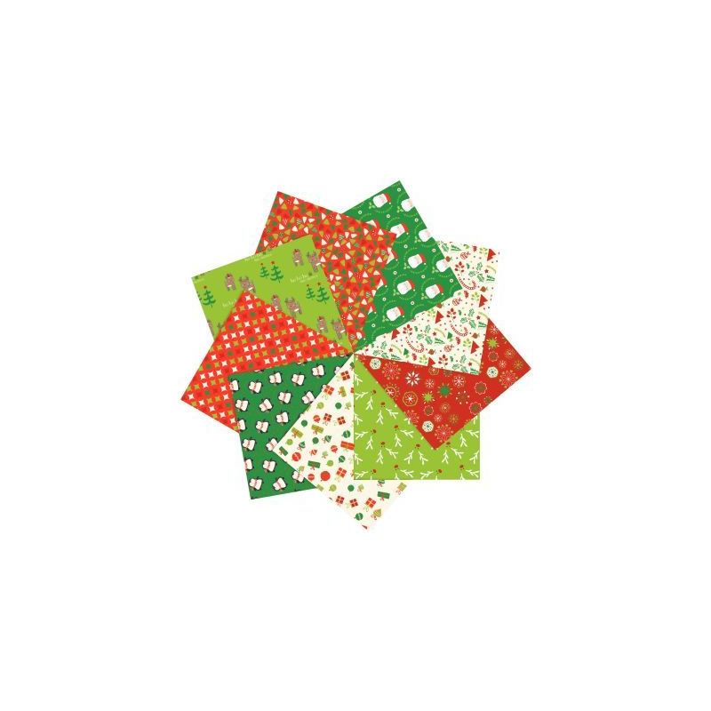 Achetez Pochette de 60 feuilles Origami Noël 20 x 20 cm OR506 C CLAIREFONTAINE pas cher sur Ma Rent..
