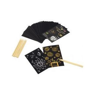 Achetez Pochette de 20 feuilles à gratter or et argent KOB-G/SB-20-2 pas cher sur Ma Rentrée Scola..