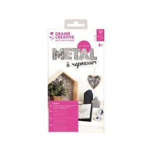 Achetez Pochette 10 feuilles métal à repousser aluminium 30x16cm 700470 pas cher sur Ma Rentrée S..