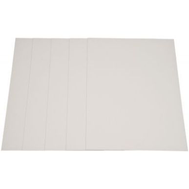 Achetez Paquet de 5 feuilles de carton épais, 2 côtés gris, format 60 x 80 cm, 1230 g épaisseur ..