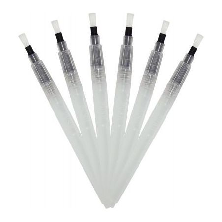 Achetez Lot de 6 brosses plates à réservoir, pointes moyennes GI00109 pas cher sur Ma Rentrée Sco..